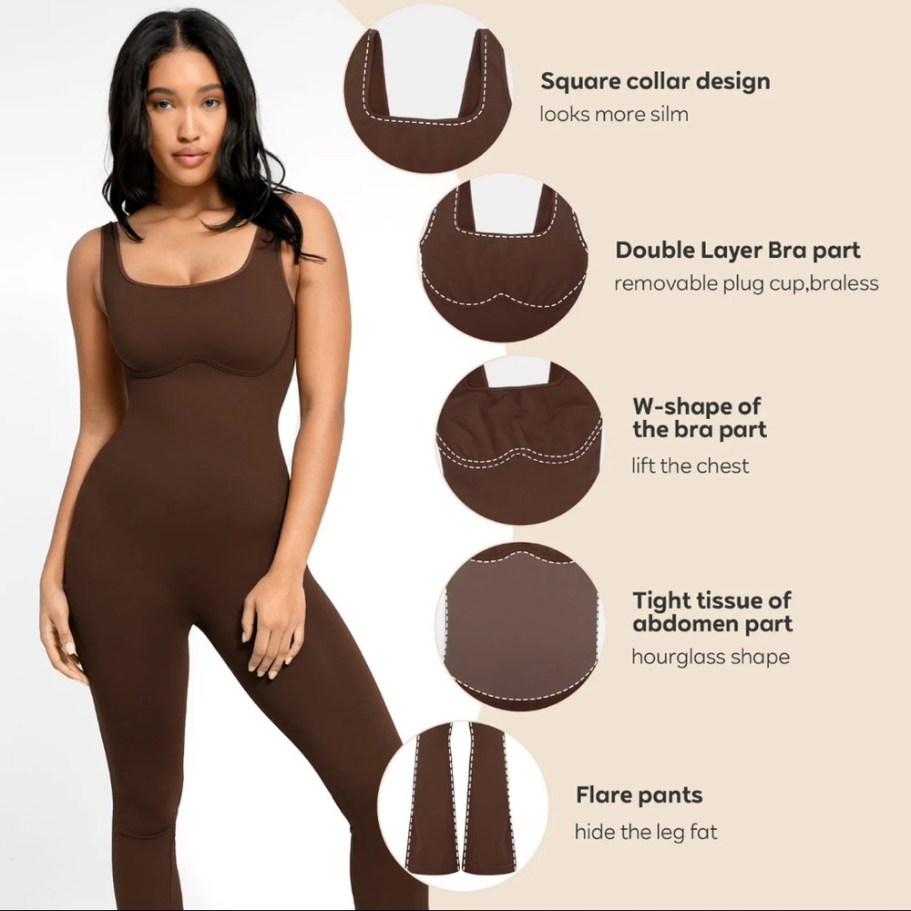 Jumpsuit tummy control
